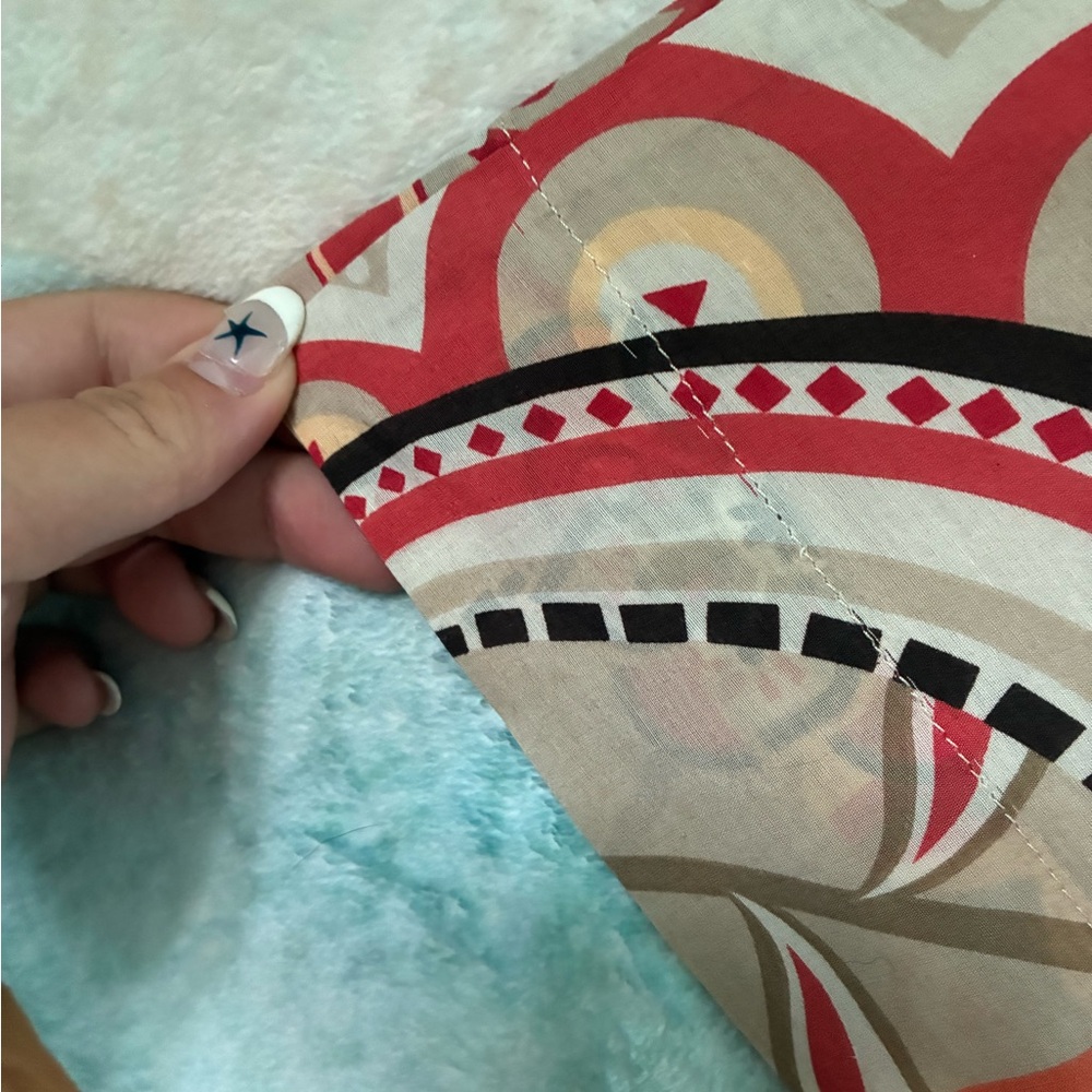 Halogen Multicolor Patterned Tank Top - Picture 2 of 7